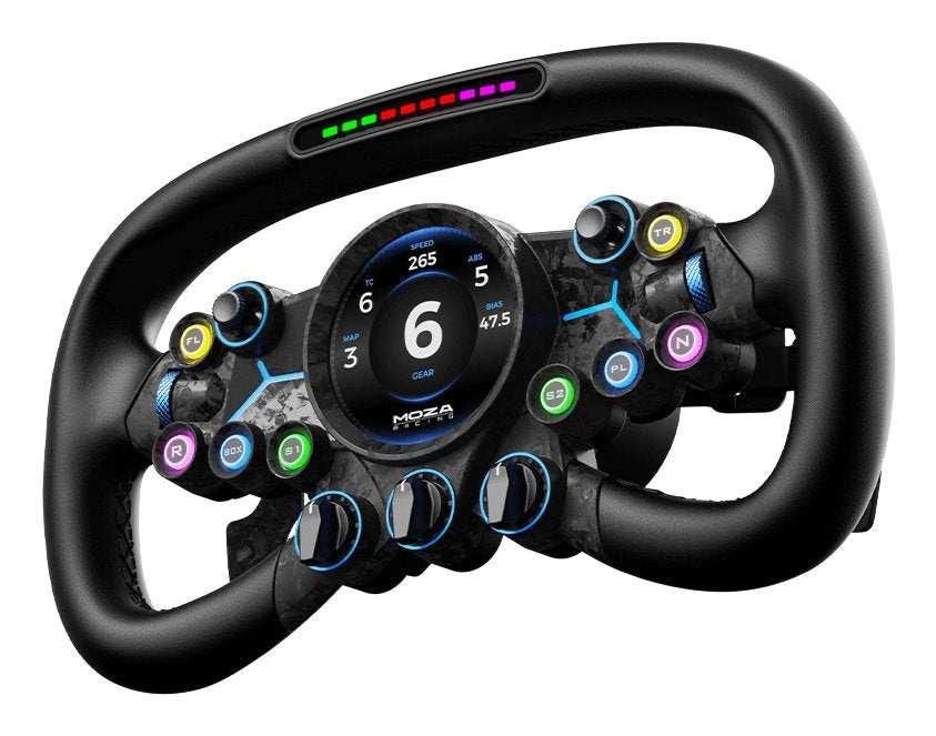 Moza Racing Controlador Rs064 / Vision Gs Wheel Negro