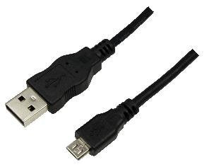 Logilink Cable Usb 2.0 A Micro Usb 1m Negro Cu0058