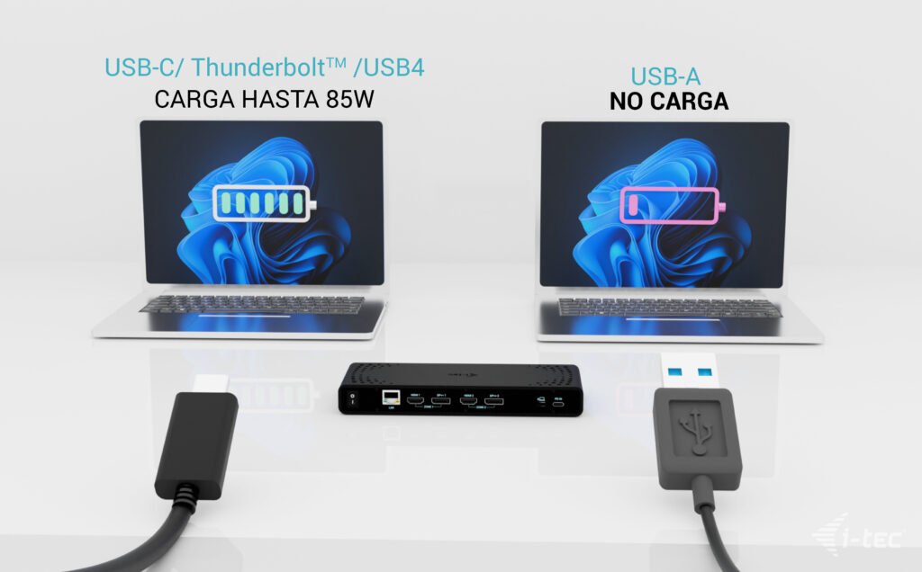 EAN 8595611707100 - i-tec CADUA4KDOCKPDB base para portátil y replicador de puertos Alámbrico USB 3.2 Gen 1 (3.1 Gen 1) Type- imagen 8