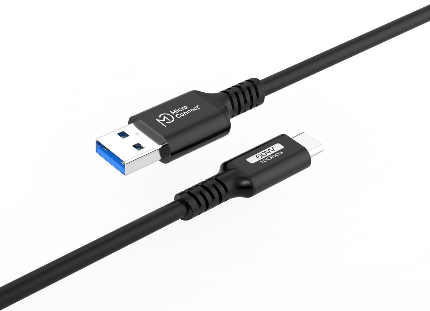 Premium Usb-C To Usb-A Cable  3m, 10gbps, 60w