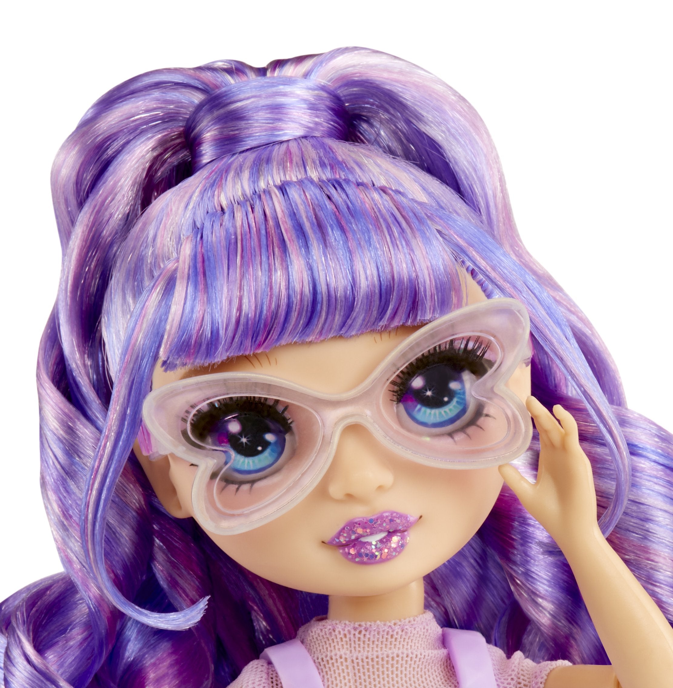 EAN 0035051121404 - Rainbow High Creative Crystals Fashion Doll- Violet imagen 13