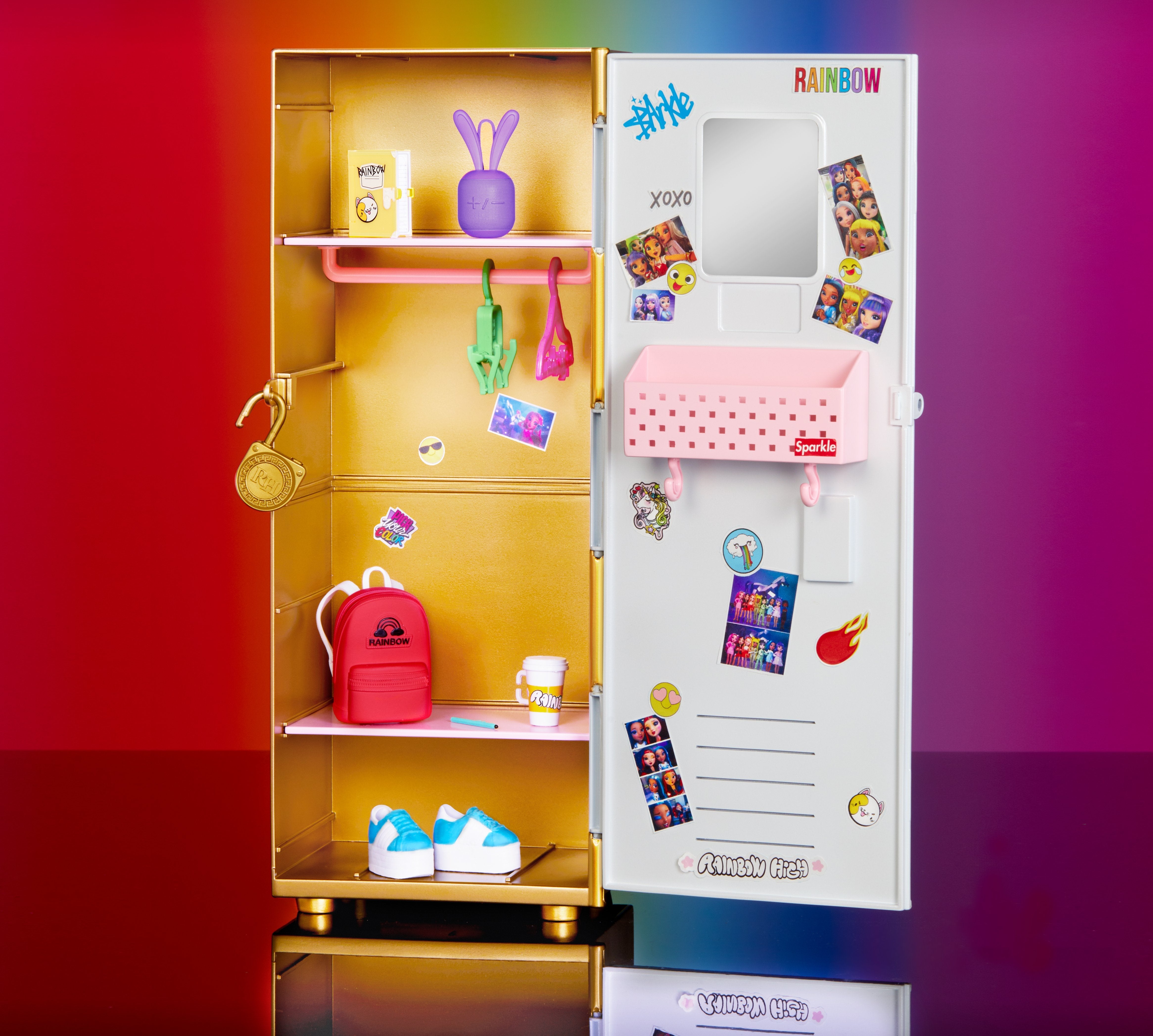 EAN 0035051507420 - Rainbow High Locker Playset Armario para muñecas imagen 5