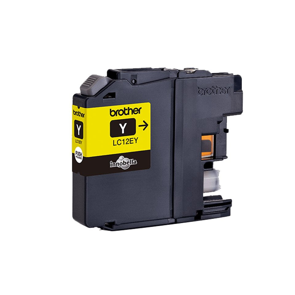 Brother Lc12ey  Capacidad Xl  Amarillo  Original  Cartucho De Tinta