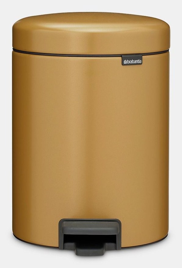 Brabantia Treteimer Newicon 5 L Warm Gold