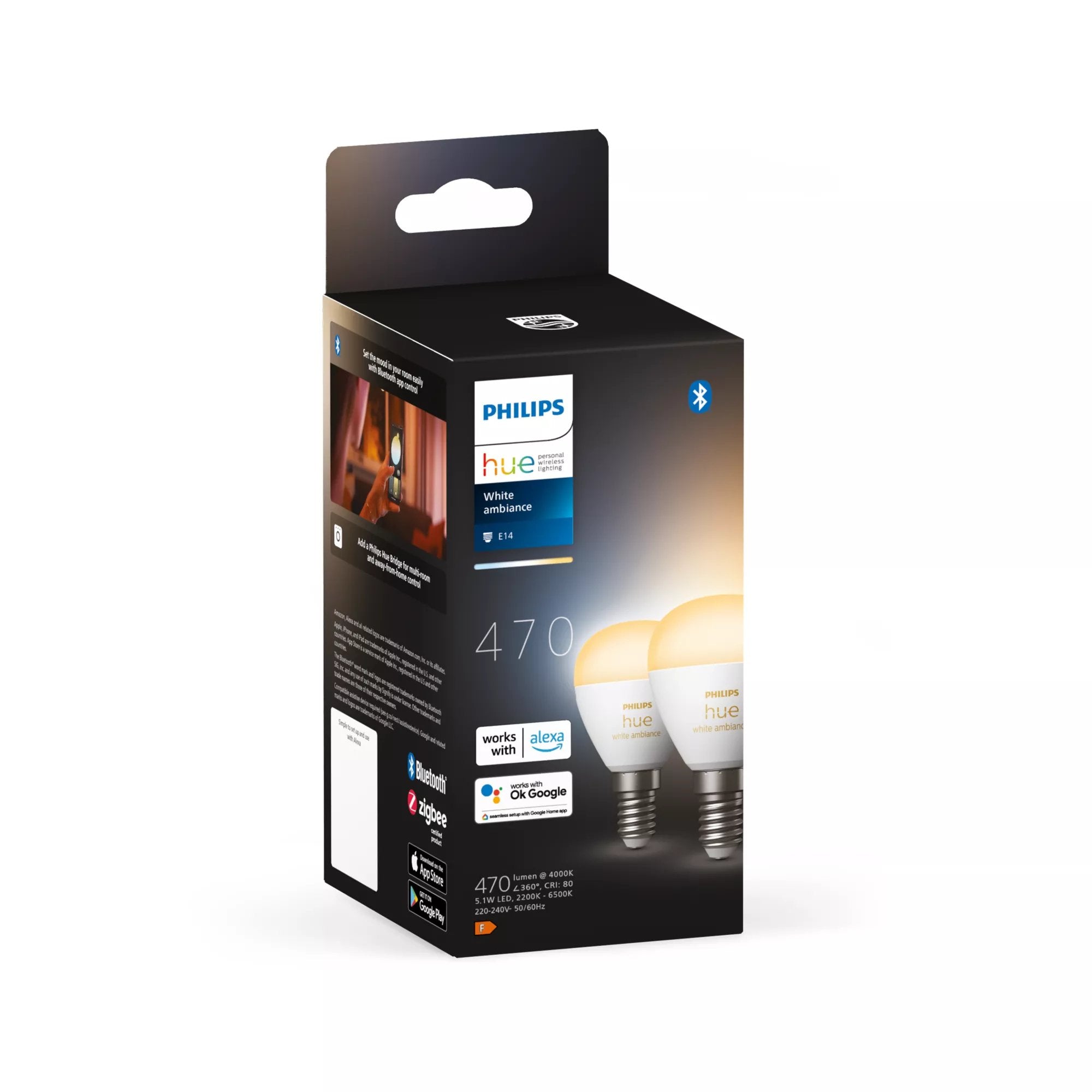 EAN 8719514491168 - Philips Hue White ambiance 8719514491168 iluminación inteligente Bluetooth/Zigbee 5,1 W imagen 3