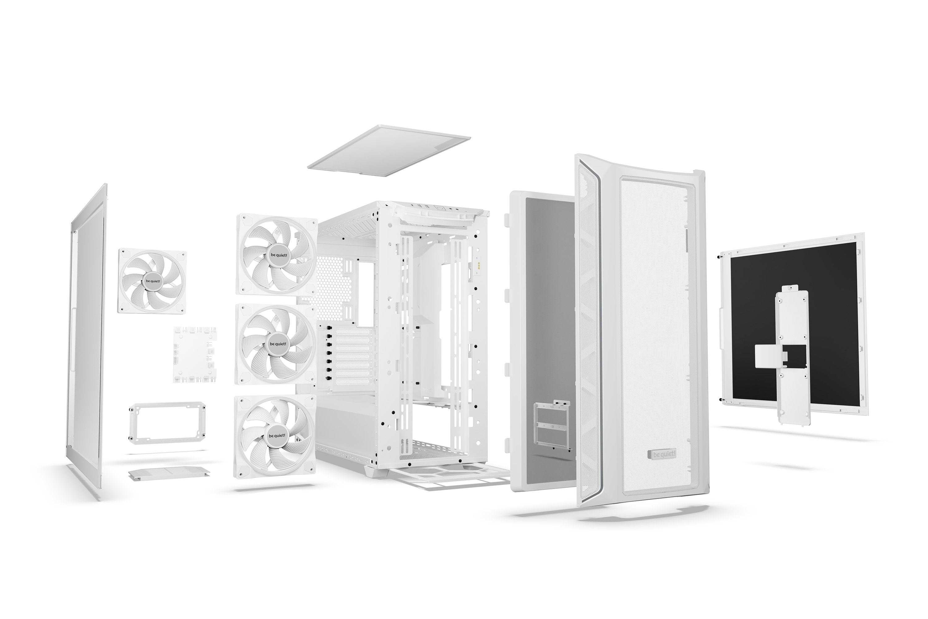 EAN 4260052190647 - be quiet! Shadow Base 800 FX White Midi Tower Blanco imagen 4