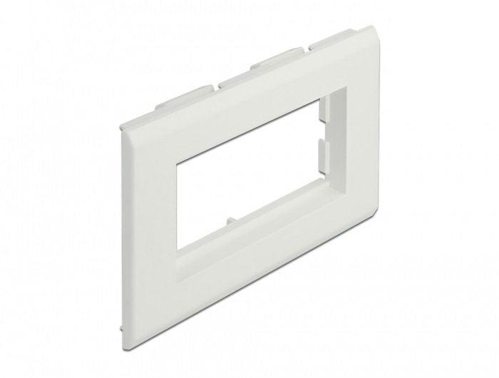 Delock Easy 45 Módulo De Soporte Para Canal De Instalación De Dispositivos 130 X 80 Mm