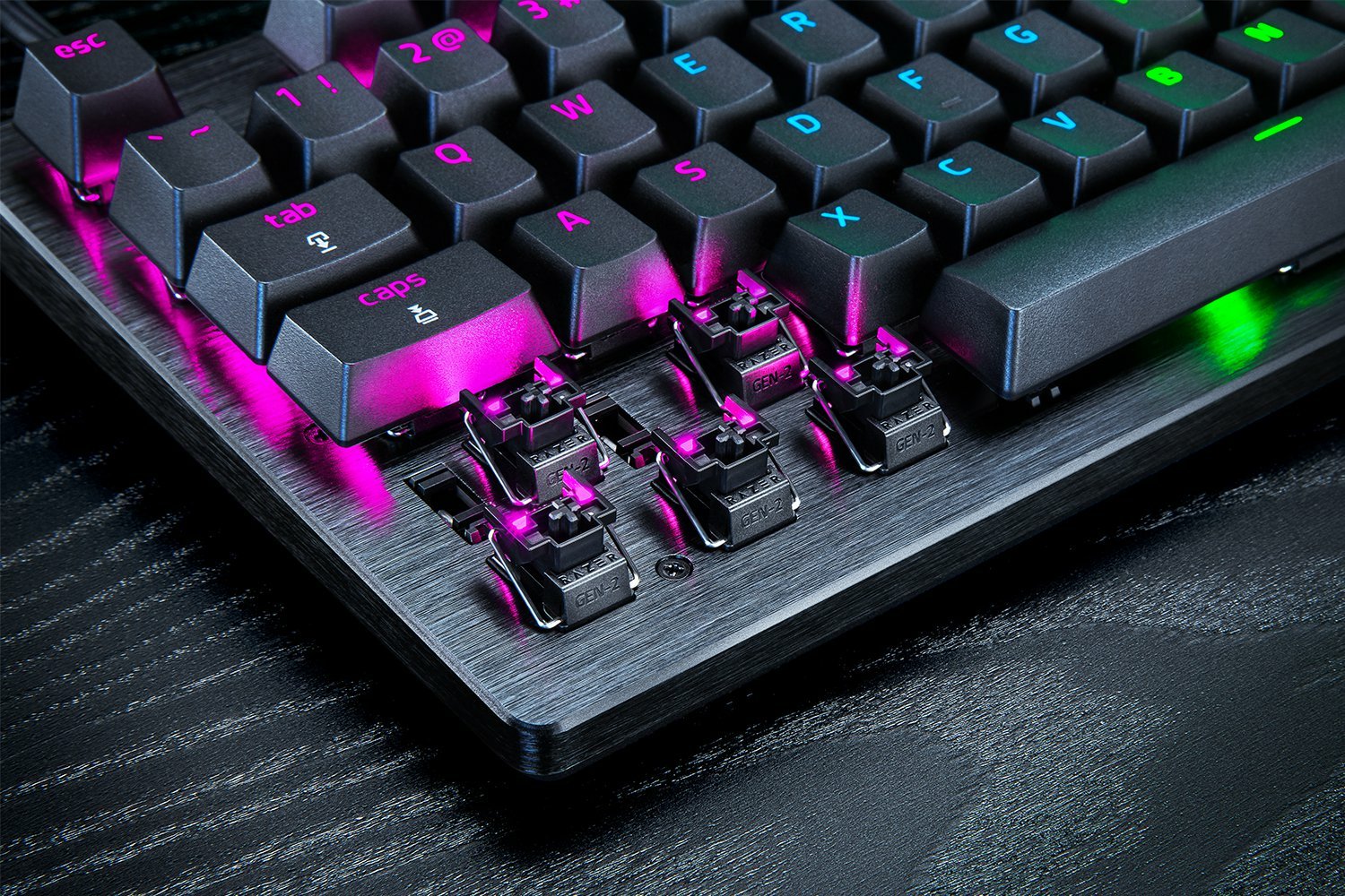 EAN 8887910074107 - Razer RZ03-04980400-R3G1 teclado Juego USB QWERTZ Alemán Negro imagen 4