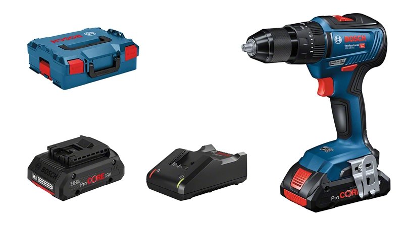 Bosch Gsb 18v-55 Atornillador Inalambrico Bateria Cargador
