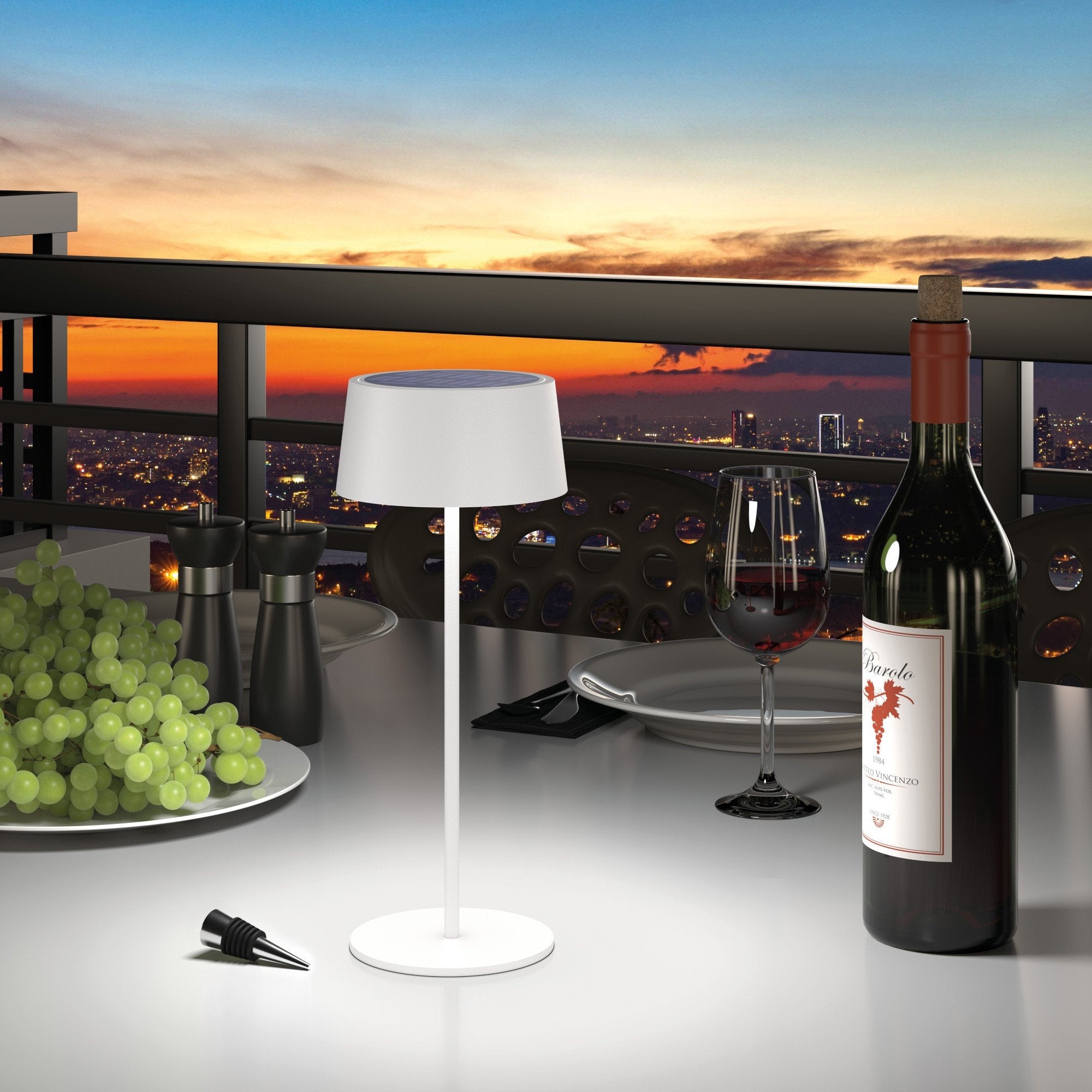 EAN 4040895011923 - RealPower LED TableLight 300 Solar lámpara de mesa 4 W Blanco imagen 4