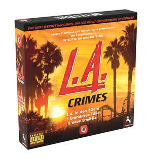 Pegasus Portal Games: Detective - L.A. Crimes, Expansión Del Juego De Rompecabezas 57507g