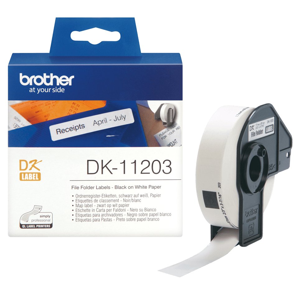 Etiquetas Precortadas Brother Dk11203 300 Unidades