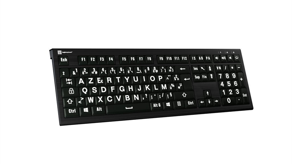 EAN 5707795018528 - Logickeyboard LKB-LPWB-A2PC-FR teclado Universal USB AZERTY Francés Negro imagen 3