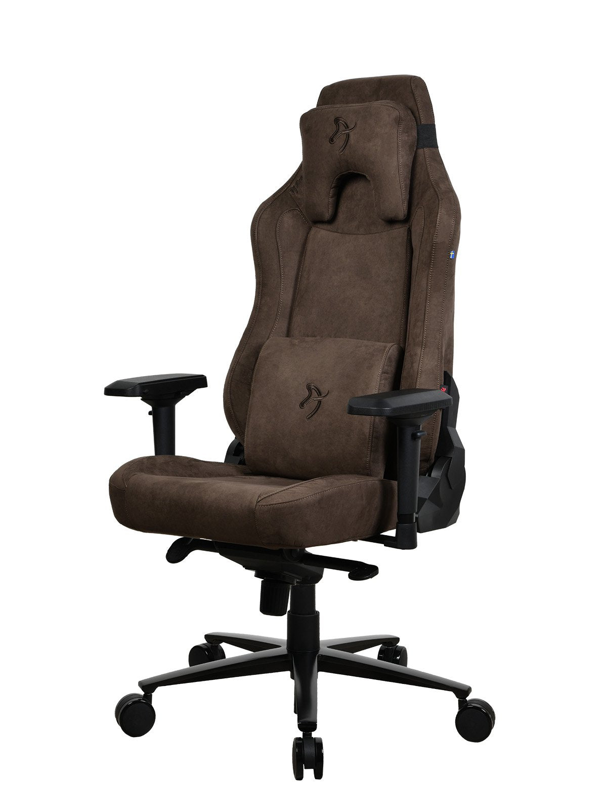 Arozzi Vernazza Supersoft Fabric Gaming Chair - Brown