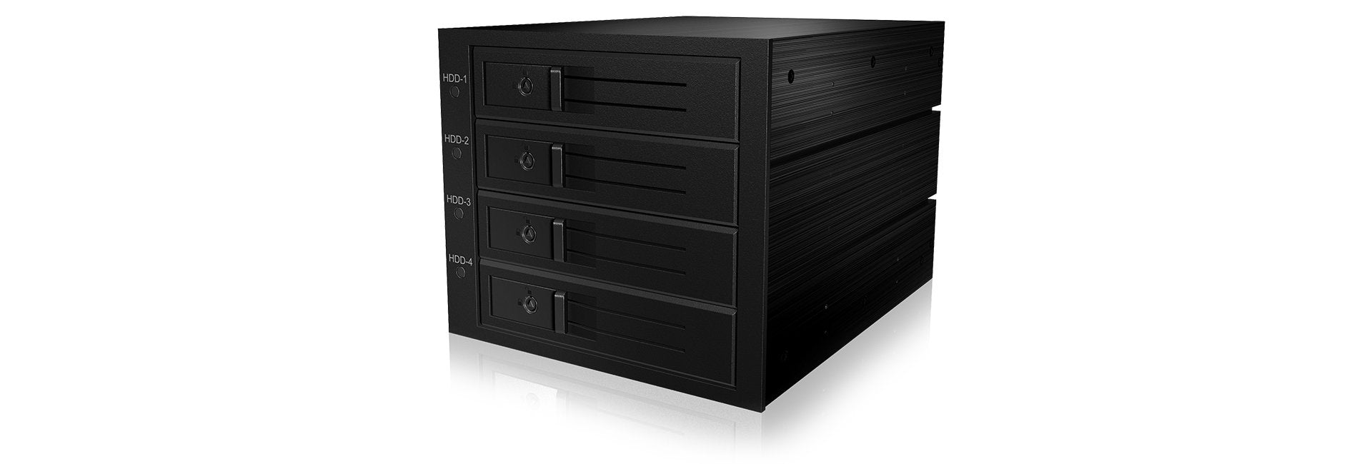 EAN 4250078169529 - ICY BOX IB-564SAS-12G unidad de disco multiple Negro imagen 4