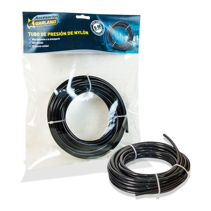 1/4" Tubo Presion Negro 5m 71fg000002 Garland