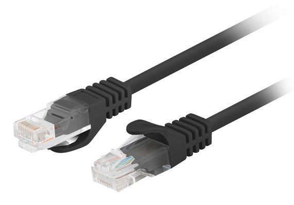 Lanberg Cable De Red Cat.6 Utp 0.5m Negro 10-Pack