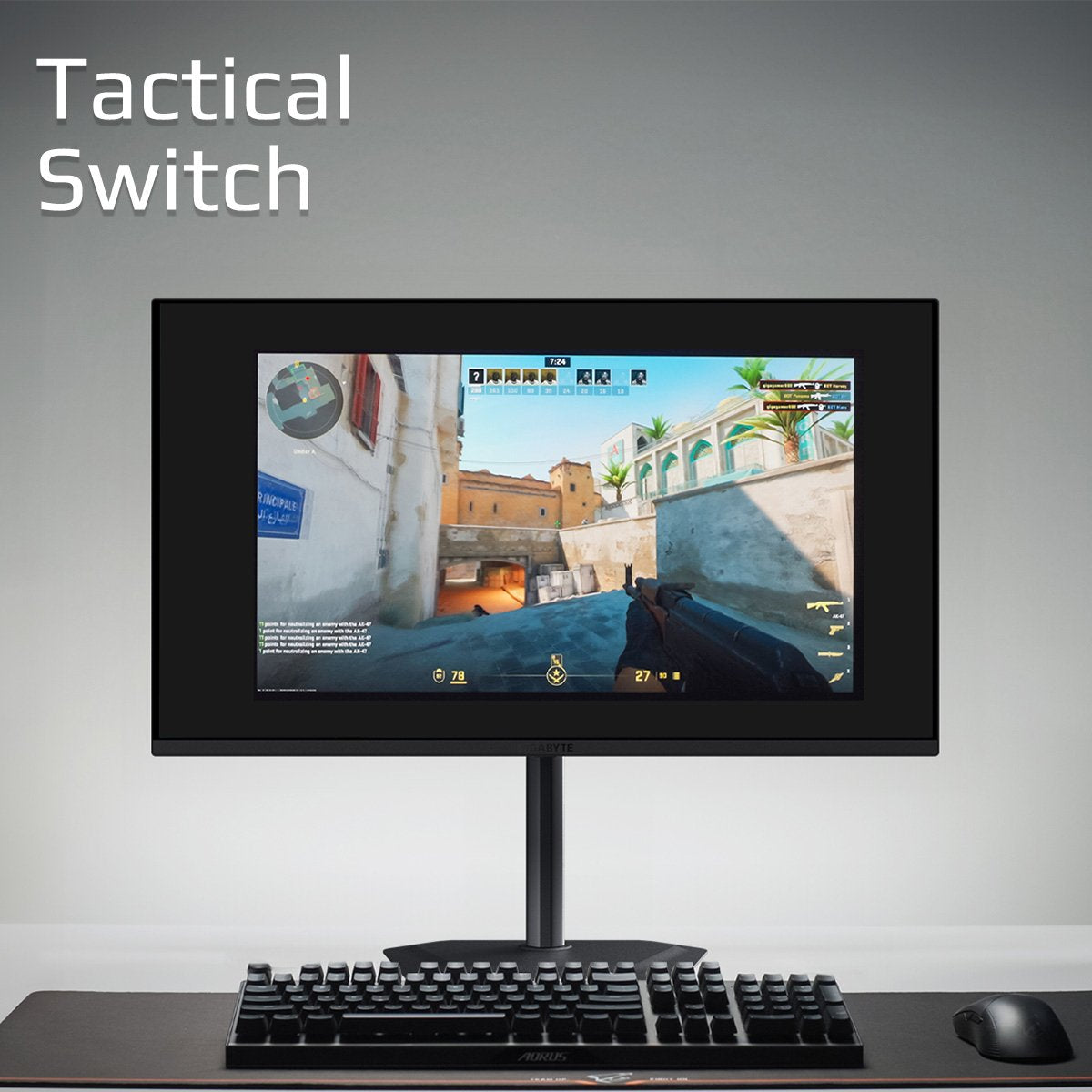 Monitor 32" Gbt Mo32u Uhd 165hz Oled