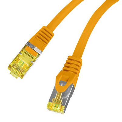 Lanberg Cable De Red Cat.6a S Ftp Lszh Cu 2m Orange Fluke Passed