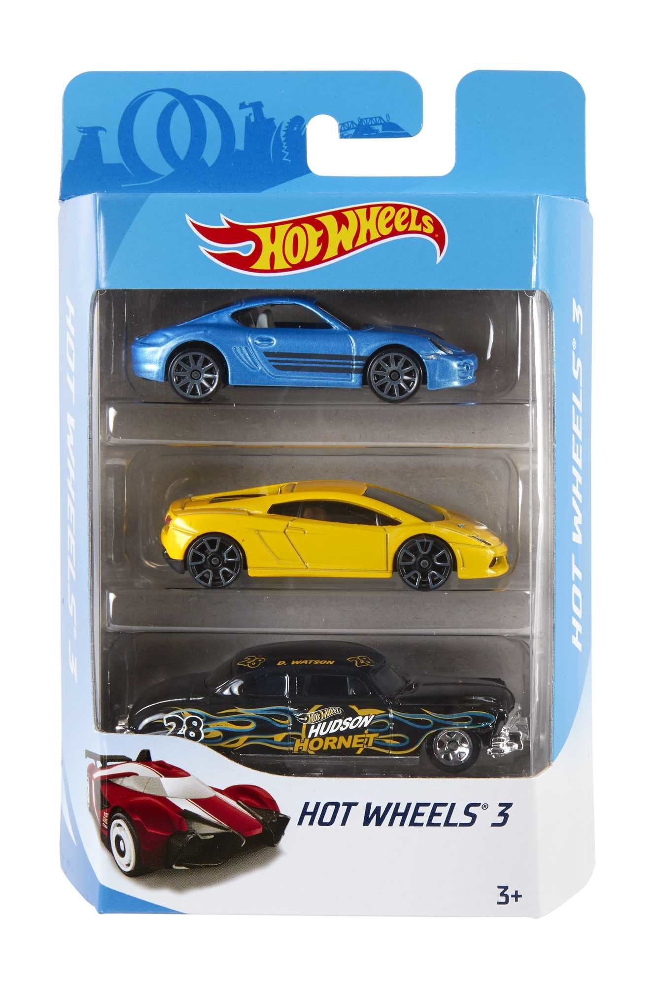 Hot Wheels - 3 Car Pack (Performance Vehicles)