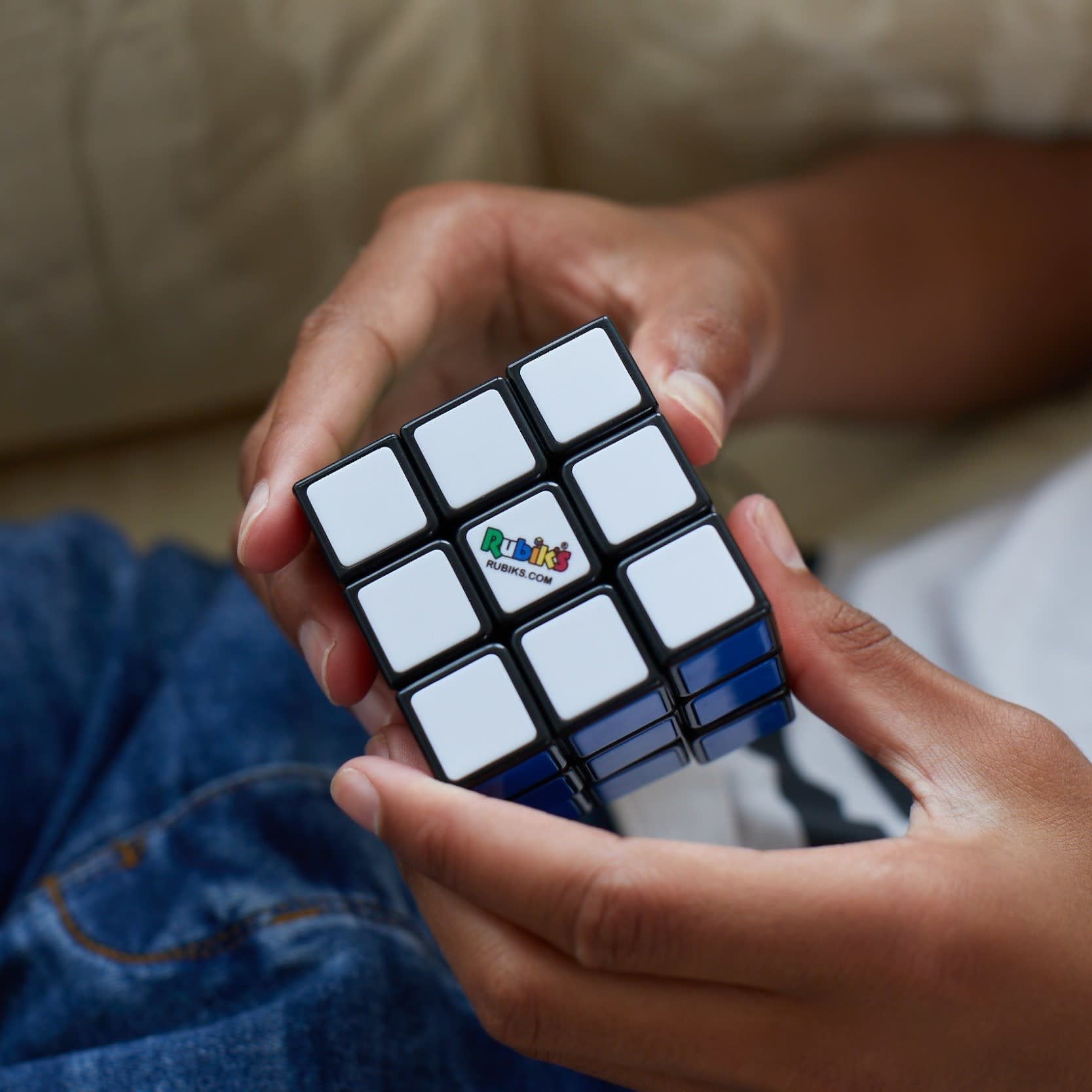 Spin Master Rubik'S - Cubo Mágico 3x3, Juego De Habilidad 6063968