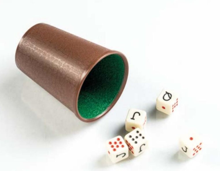 Dados Poker Forunier Con Cubilet