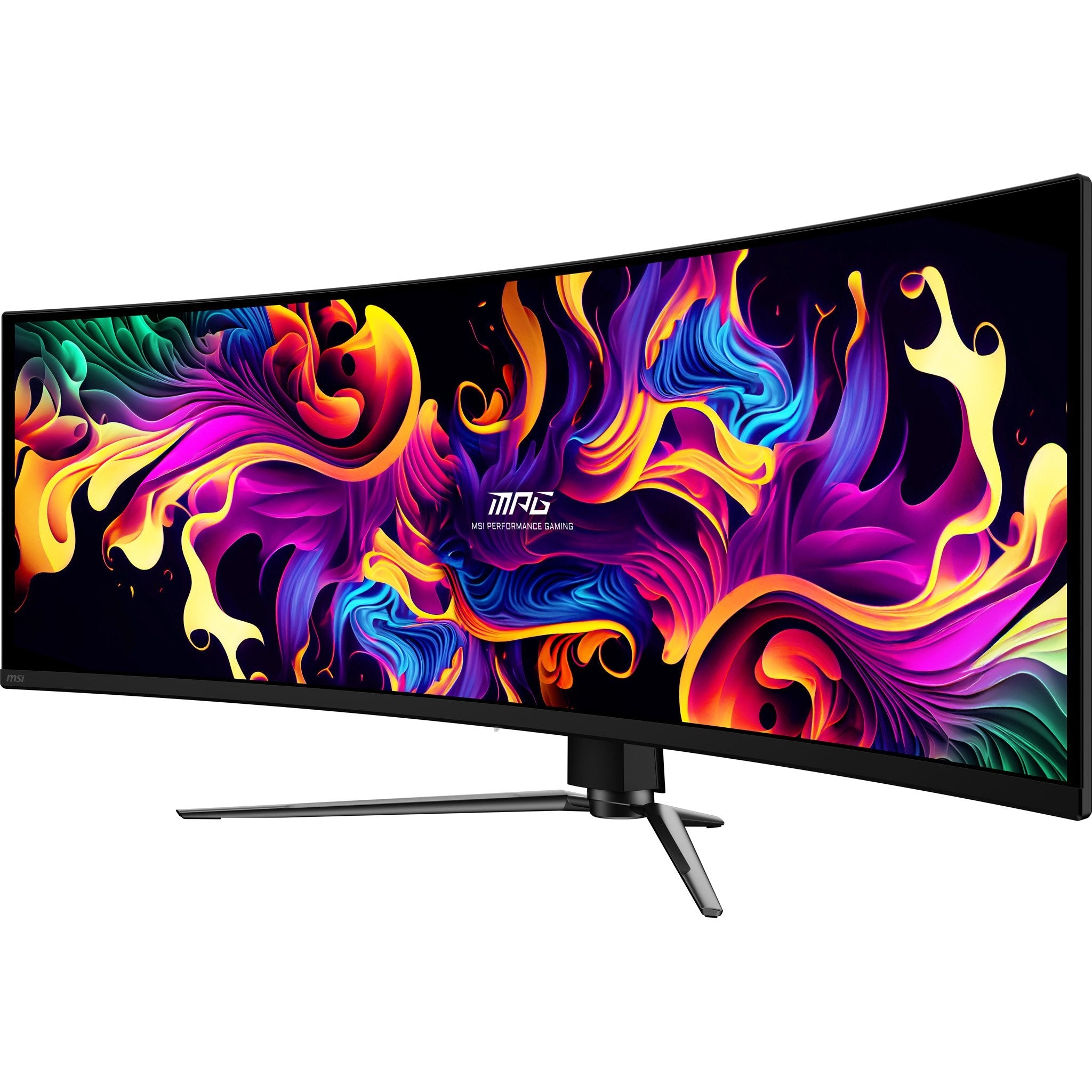 Msi Mpg 491cqpxde Qd-Oled, Monitor De Juegos De 124.5 Cm (49 Pulgadas), Negro, Dqhd, Curvo, Cubo Usb, Usb-C, Panel De 240hz 9s6-3fa84t-029