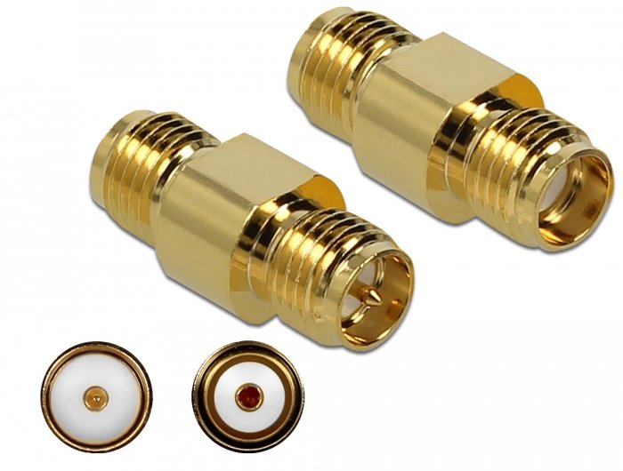 Adapter Sma Conector Hembra A Rp-Sma Conector Hembra 10 Ghz