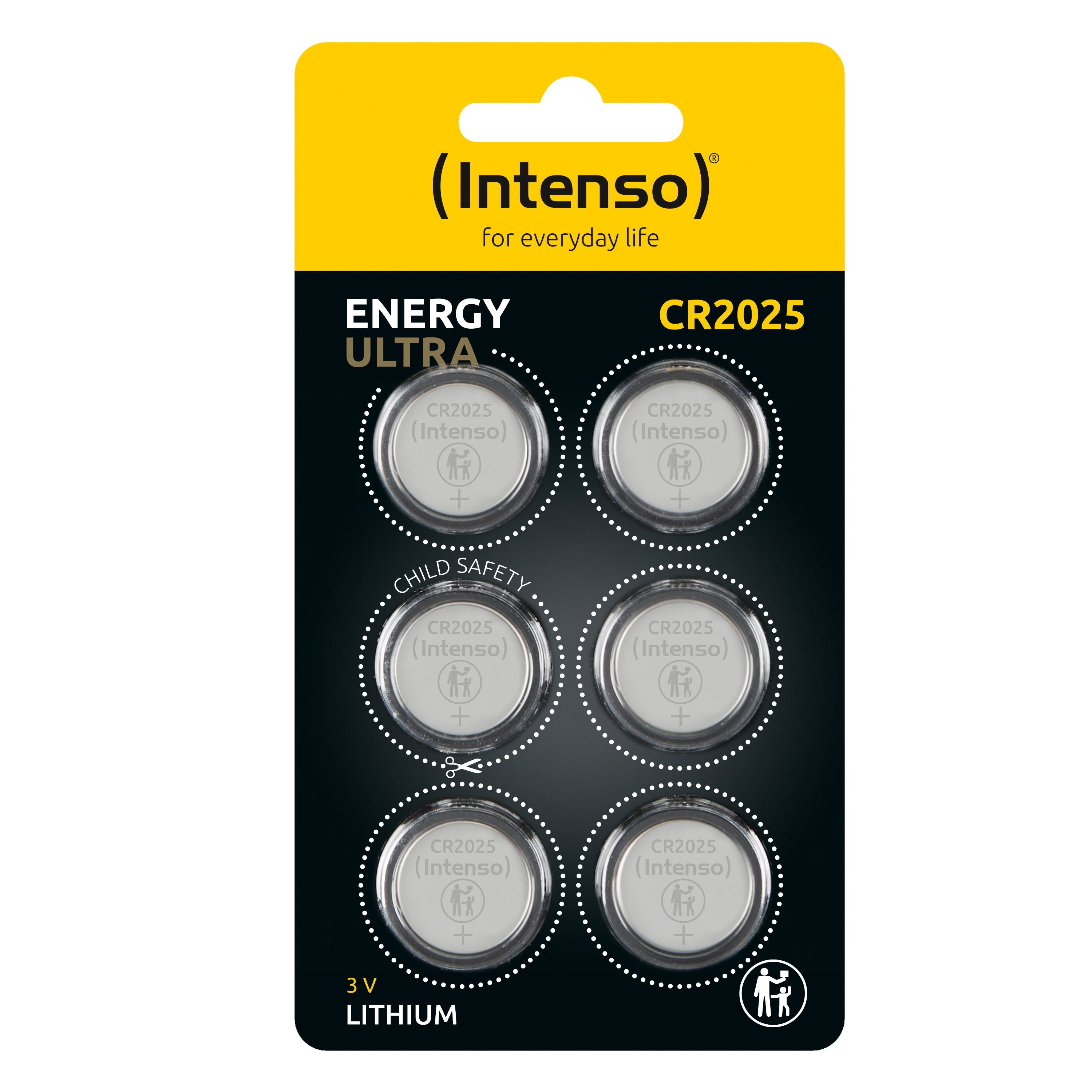 EAN 4034303027958 - Intenso CR 2025 Energy 6er Blister - CR2025 - 160 mAh Batería de un solo uso Lithium-Manganese Dioxide (L imagen 3