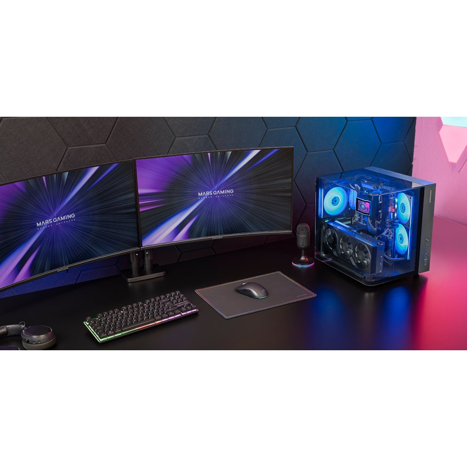 EAN 8435693113409 - Mars Gaming MC-INFINIOLITE Midi Tower Negro imagen 8