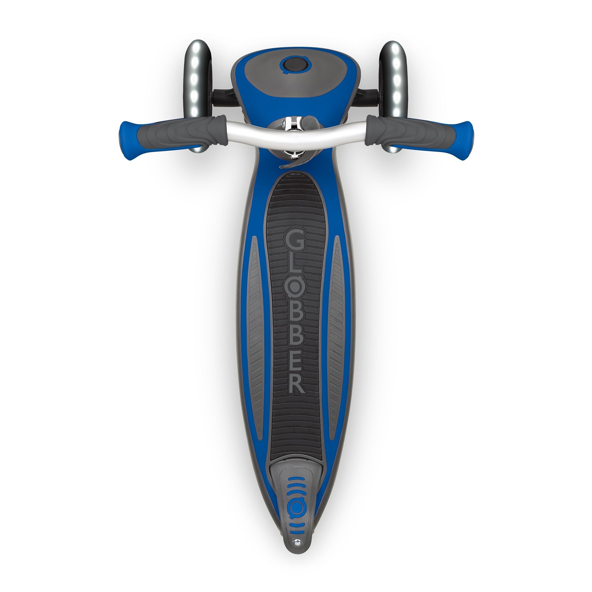 Patinete  Globber Master Lights, Scooter Azul 662-100-2