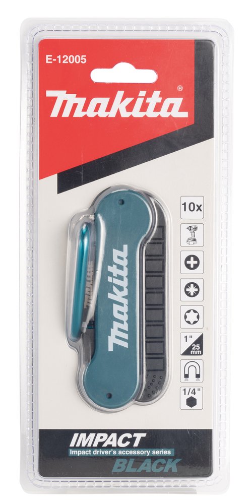 Makita Impact Black Bit-Set 10-Tlg.