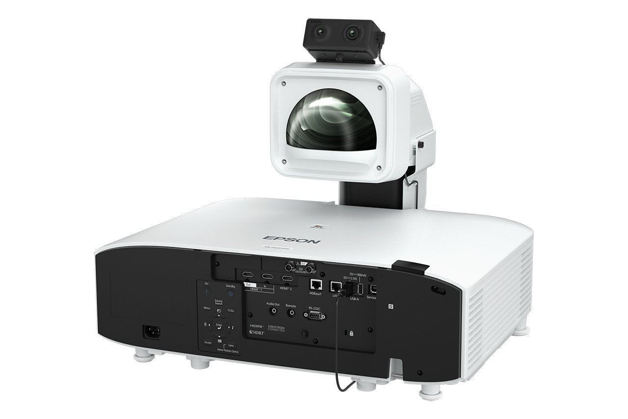 Epson Eb-Pq2010w Proyector 3lcd 10000 Lúmenes (Blanco) 10000 Lúmenes (Color) 3840 X 2160 16:9 4k Sin Objetivo Lan Blanco