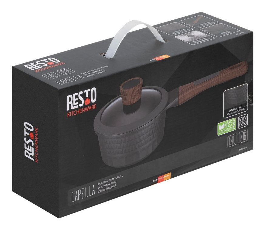 EAN 4260403579015 - Resto Kitchenware 93500 cacerola 1,4 L Alrededor Negro, Madera imagen 14