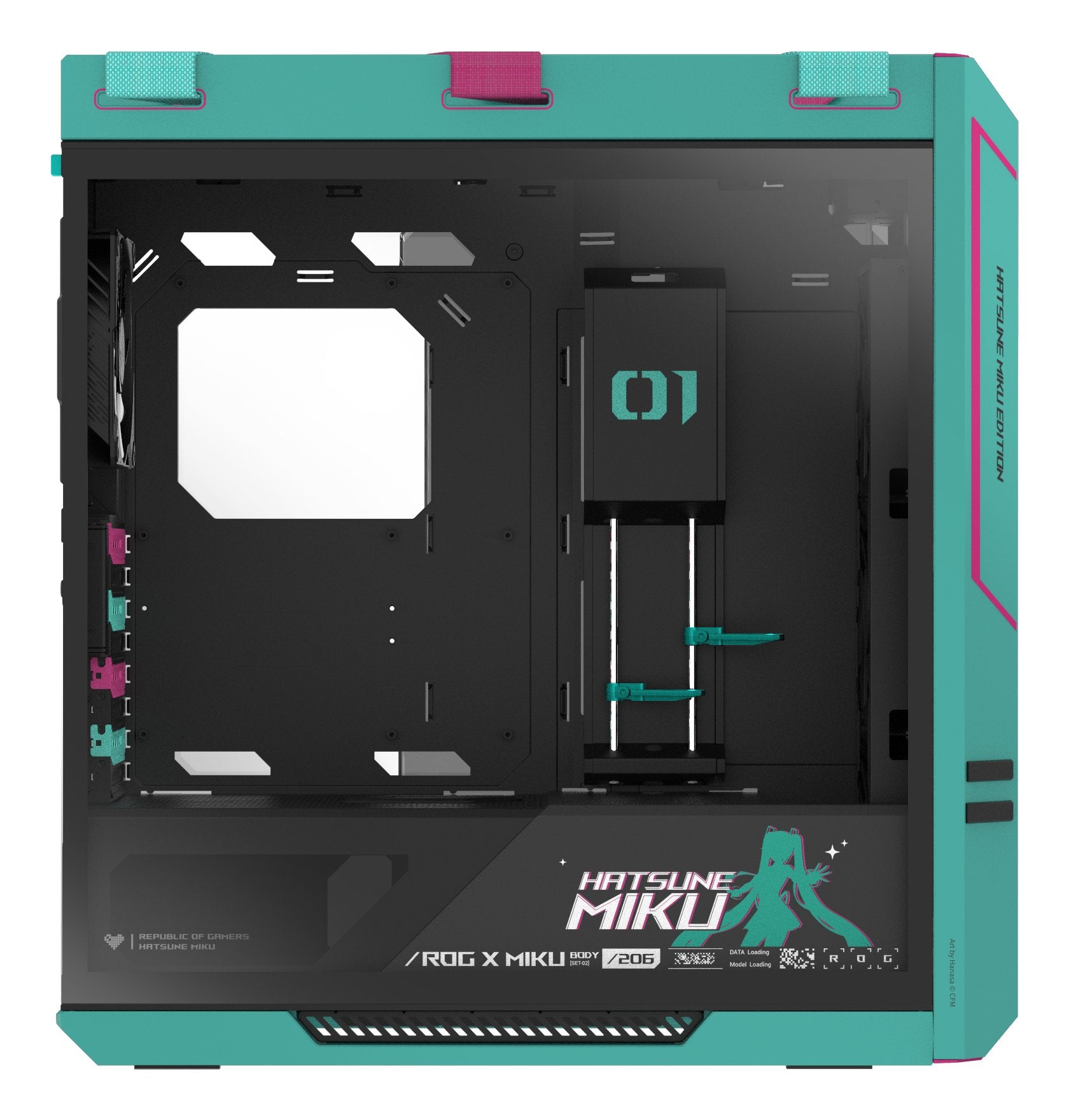 Asus Geh Rog Mrix Helios Ii Gx601s Hatsune Miku