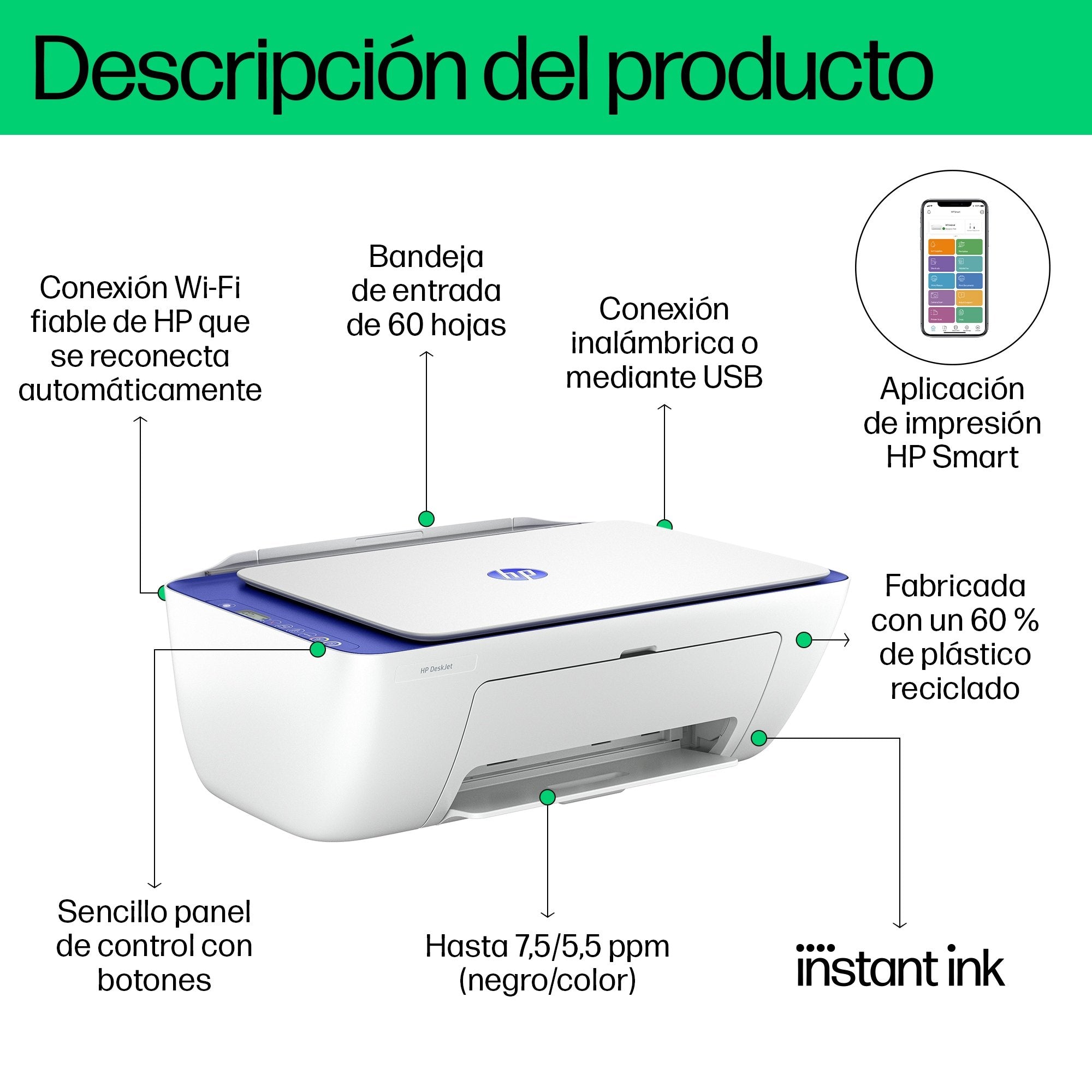 Urzadzenie Wielofunkcyjne Deskjet 2821e Aio Pr Inter 588q2b