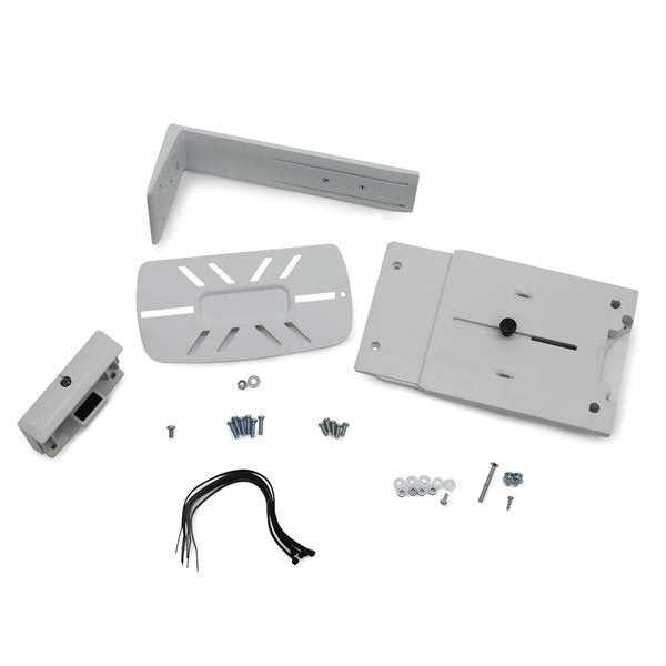Ergotron Kit De Fijación (Befestigungswinkel, Befestigungsteile, Vesa-Soporte, P/L Sperr-Hardware, Neigbare Ablage)