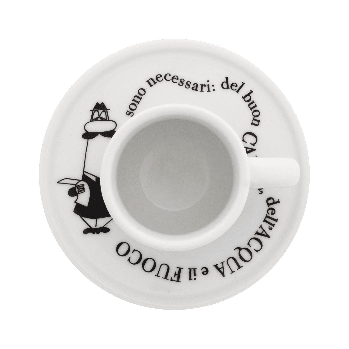 Set De 4 Tazas  Bialetti  Moka Carosello