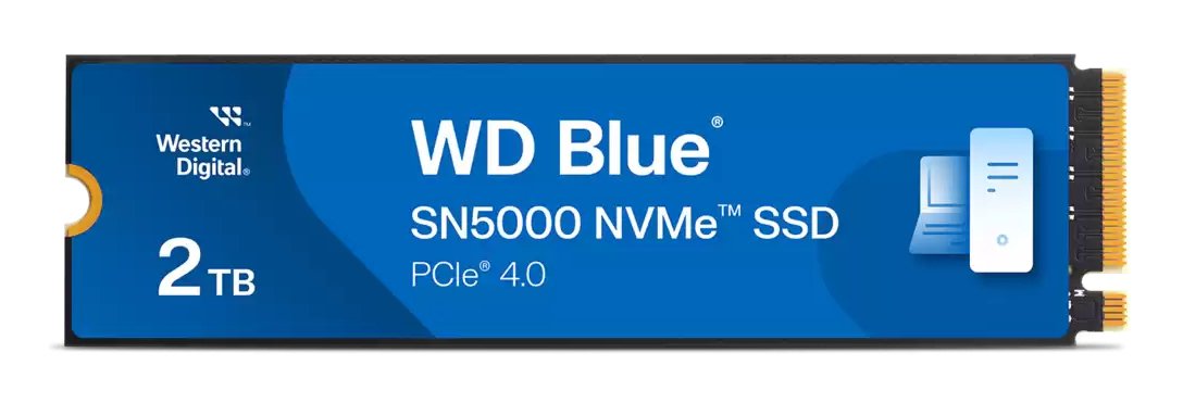Wd Blue Sn5000 Wds200t4b0e Ssd 2tb Interno M.2 2280 Pcie4.0 X4 (Nvme)