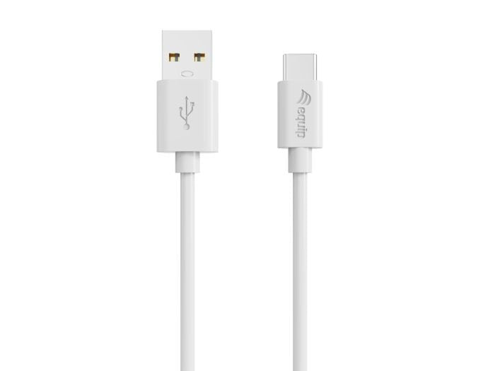 Equip Cable Usb-A->C2.0 3a M/M 1.00m Blanco