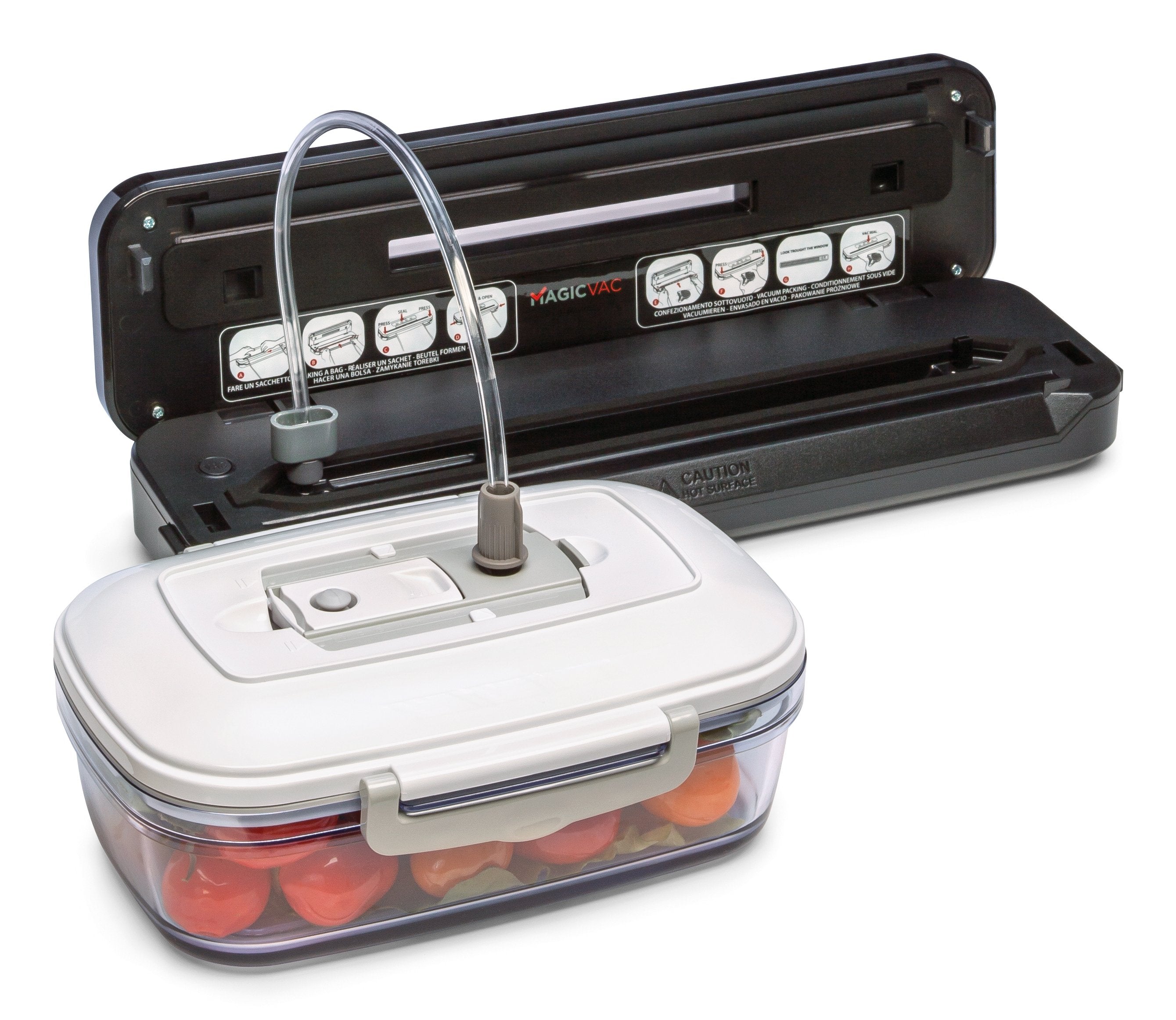 EAN 8018294014797 - Magic Vac Compact sellador al vacío 750 mbar Negro imagen 1
