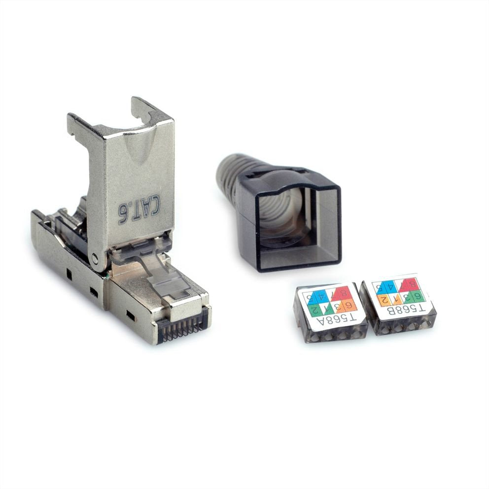 Value Feldkonfektionierbarer Rj-45 Stecker Cat.6 (Class E), Stp