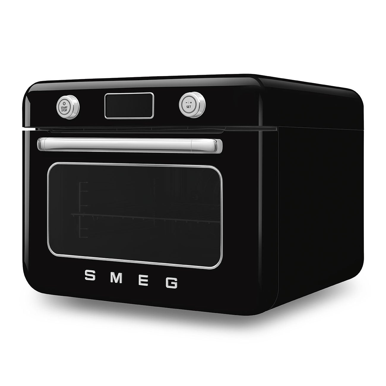 EAN 8017709333850 - Smeg COF01BLEU horno de vapor Pequeño Negro Botones, Giratorio imagen 2