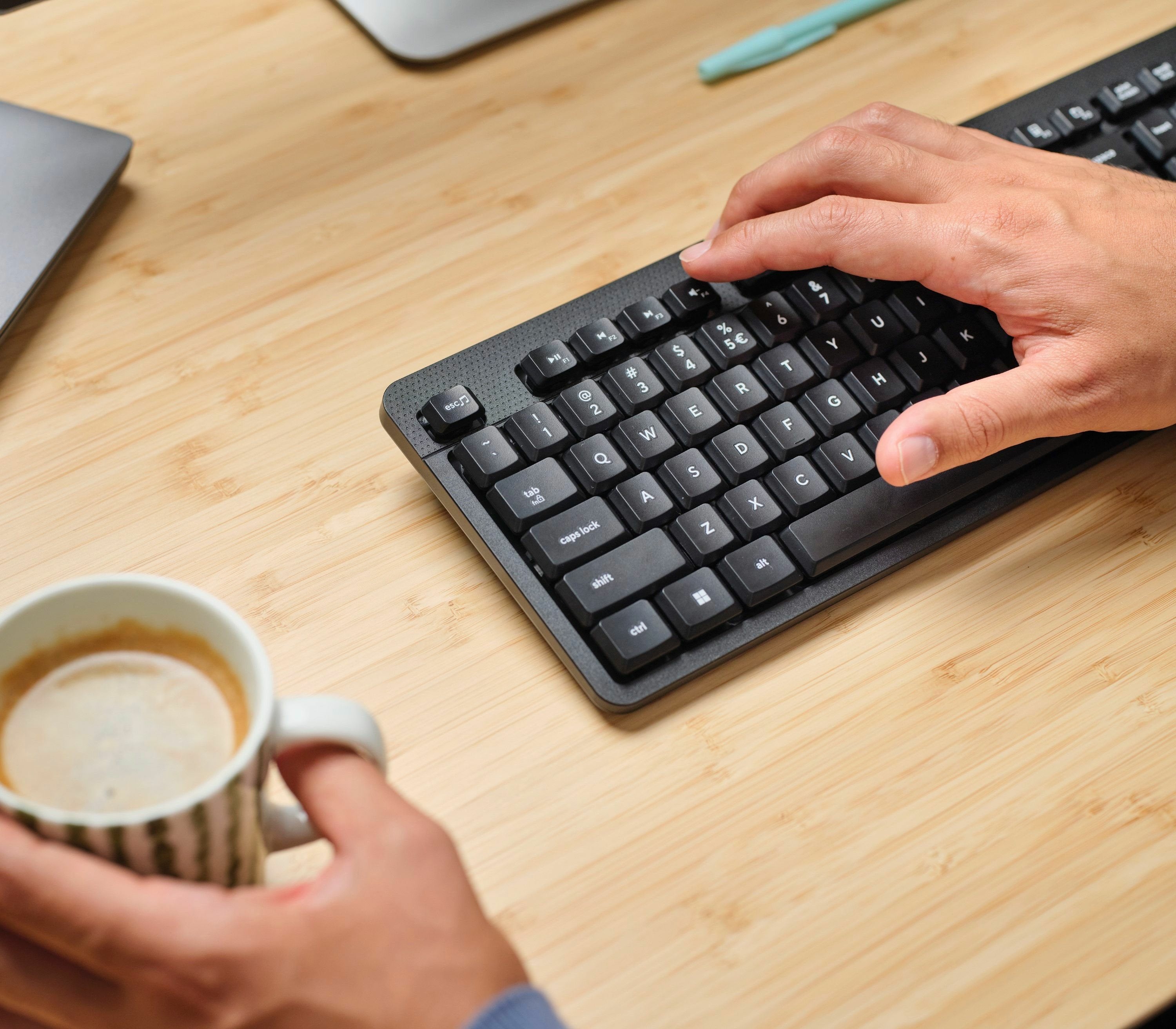 Trust Tkm-360 - Tastatur-Und-Raton-Set - De Schwarz (B2b Brown Box")