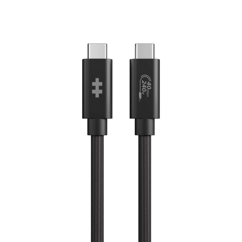 Cable Hyper Hyperdrive Next  Usb 24 Pin Usb-C (M) A 24 Pin Usb-C (M) Usb4 1.2 M Negro