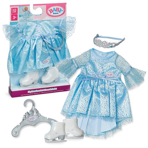 Zapf Creation Baby Born® Set Princesa De Hielo 43cm, Accesorios Para Muñecas 840535