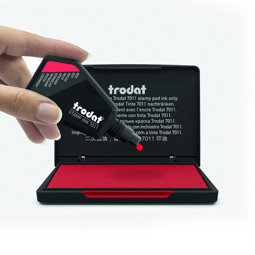 EAN 9008056879886 - Trodat 7011 RED Cartucho de tinta Rojo imagen 3