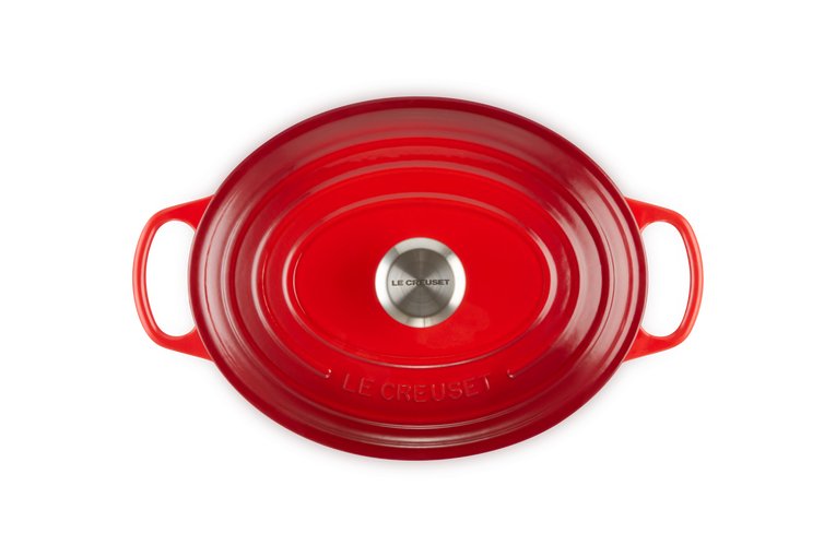 Le Creuset Signature Casserole Oval 29 Cm Cerise
