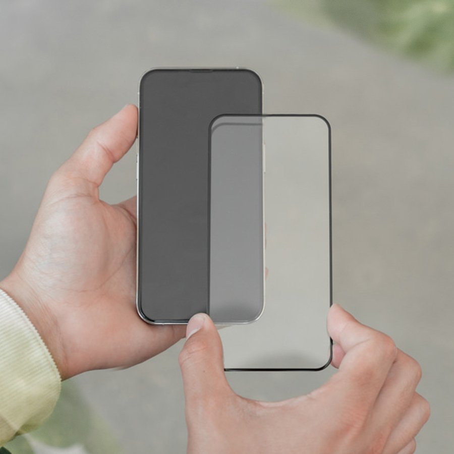 Woodcessories 3d Premium Black Temp. Glass  Iphone 14 Pro Max