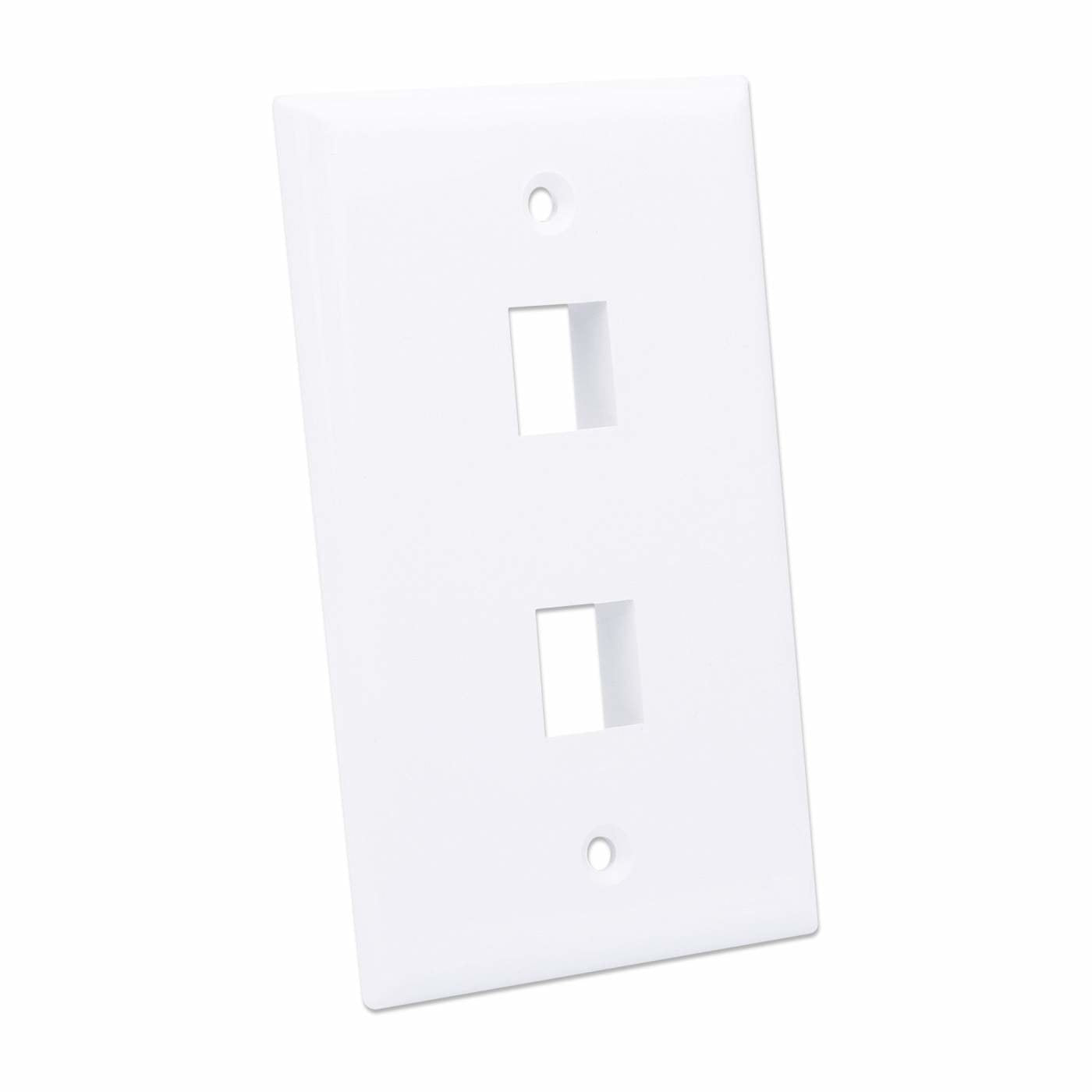 Intellinet 163293 Panel Para Toma De Superficie 2x Keystone_